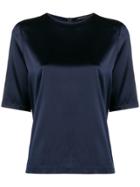 Fabiana Filippi Round Neck Blouse - Blue