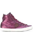Philippe Model Lens Sneakers - Pink & Purple