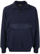 Ps Paul Smith Flap Pocket Sweatshirt - Blue