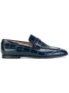 Twin-set Embossed Loafers - Blue