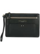 Anthony Vaccarello Gold-tone Details Pochette Clutch