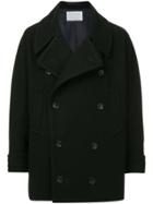 Kolor Double Buttoned Coat - Black