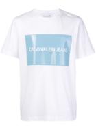 Calvin Klein Jeans Vinyl Logo T-shirt - White