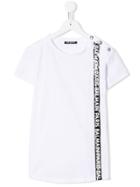 Balmain Kids Teen Logo T-shirt - White