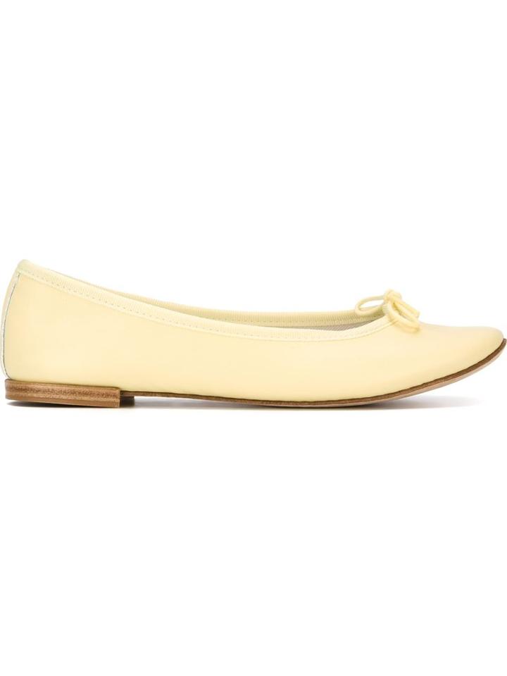 Repetto Cendrillon Ballerinas, Women's, Size: 37.5, Yellow/orange, Leather