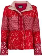Boutique Moschino Multi-print Padded Jacket - Red