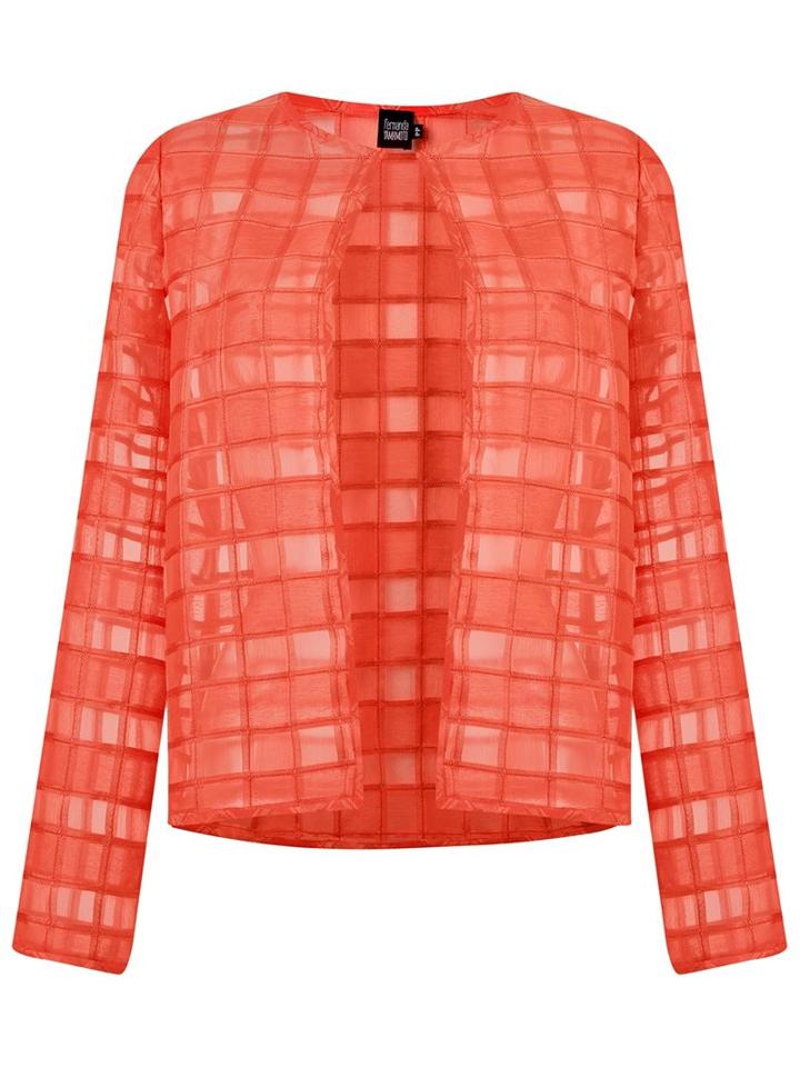 Fernanda Yamamoto Sheer Panel Coat