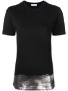 Paco Rabanne Silver Panel T-shirt - Black
