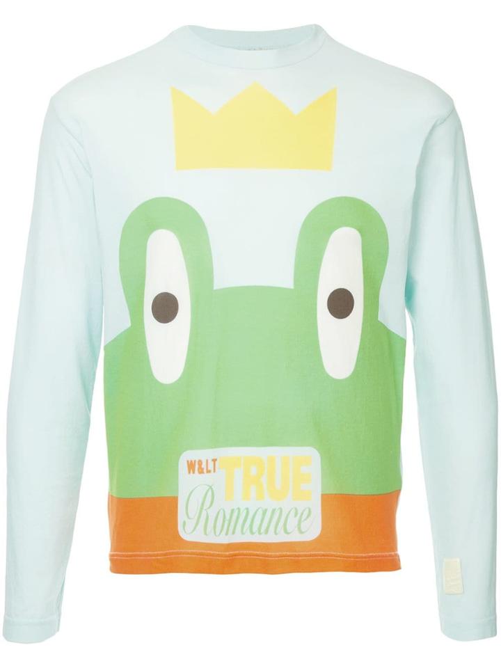 Walter Van Beirendonck Pre-owned True Romance Top - Blue
