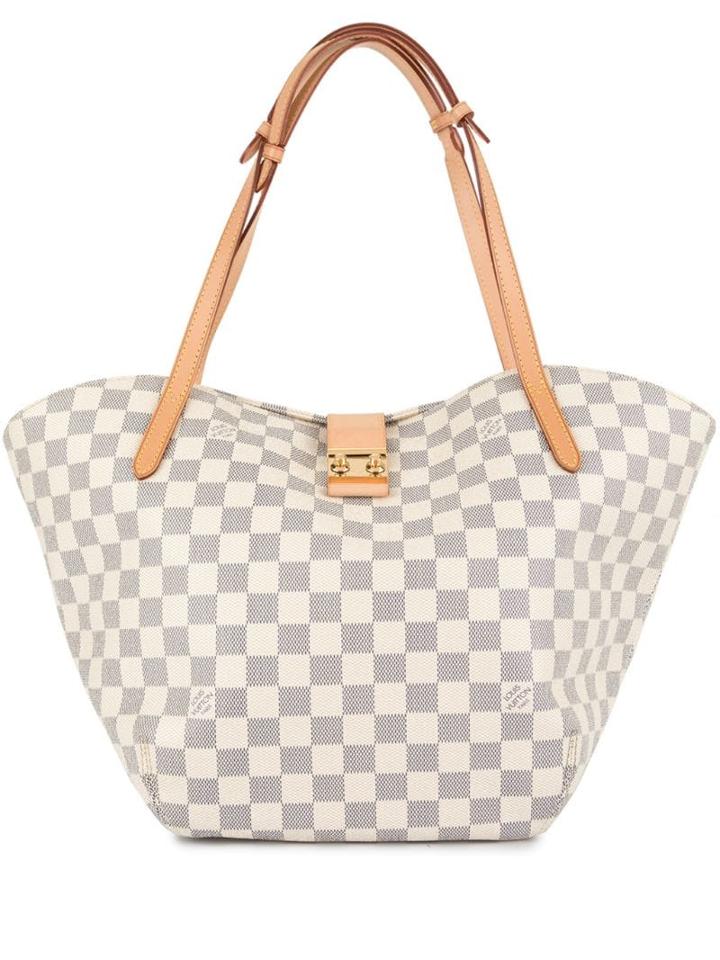 Louis Vuitton Pre-owned Salina Pm Shoulder Tote Bag - White