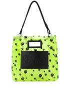 Kenzo Rose Print Tote Bag - Green