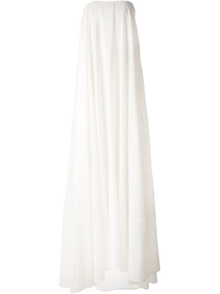 A.f.vandevorst Strapless Flared Gown