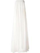 A.f.vandevorst Strapless Flared Gown