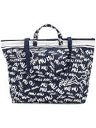 Miu Miu Signature Tote Bag - Blue