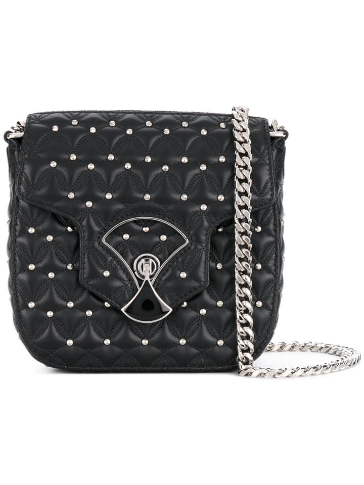 Bulgari Divas' Dream Quilted Crossbody Bag - Black