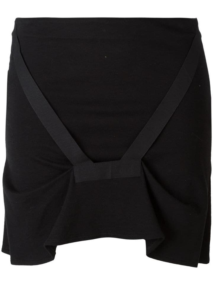 Helmut Lang Pre-owned Bondage Strap Skirt - Black