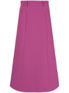G.v.g.v. Round Hem Mid Length Skirt - Pink & Purple