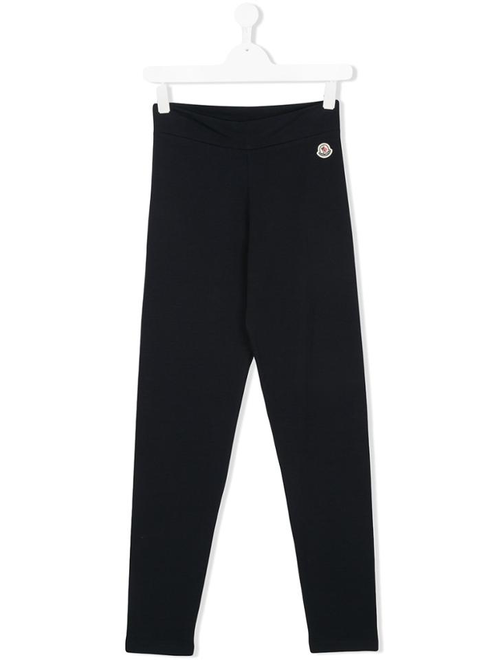 Moncler Kids Teen Logo Sweatpants - Blue