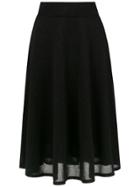 Cecilia Prado Sáli Midi Knit Skirt - Black