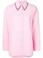 Essentiel Antwerp Striped Shirt - Pink
