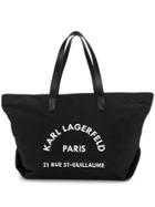 Karl Lagerfeld Rue St Guillaume Big Tote - Black