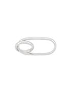 Mm6 Maison Margiela Double Hoop Ring - Gold