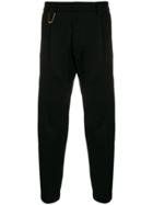 Low Brand Cropped Slim Trousers - Black