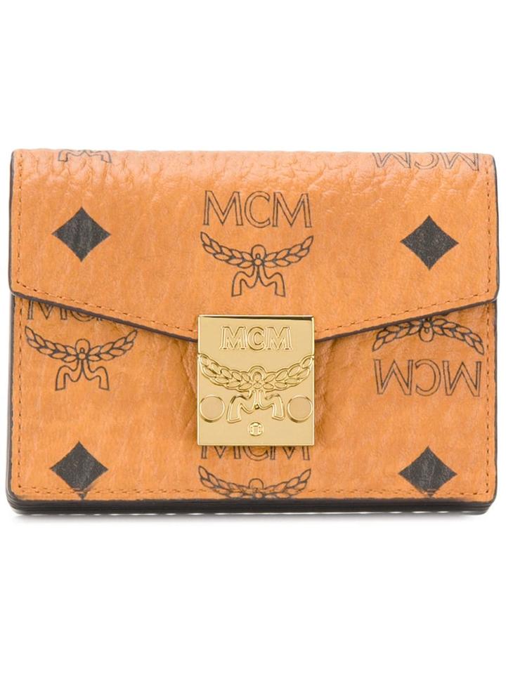 Mcm Small Wallet - Brown