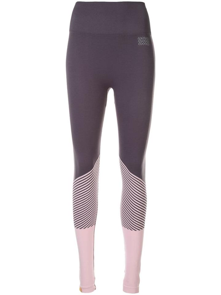 Monreal London Hi-tech Seamless Biker Leggings - Purple