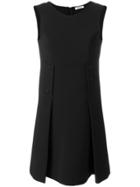 P.a.r.o.s.h. Buttoned A-line Dress - Black