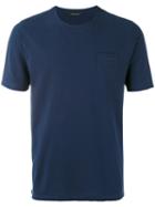 Roberto Collina - Classic T-shirt - Men - Cotton - 50, Blue, Cotton