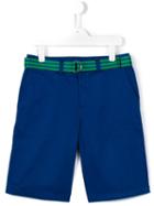 Ralph Lauren Kids Belted Bermuda Shorts, Boy's, Size: 14 Yrs, Blue