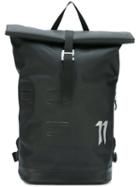 11 By Boris Bidjan Saberi Logo Print Laptop Backpack