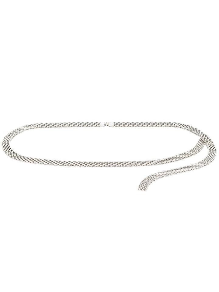 Chanel Vintage Chain Link Necklace - Metallic