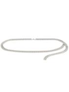 Chanel Vintage Chain Link Necklace - Metallic
