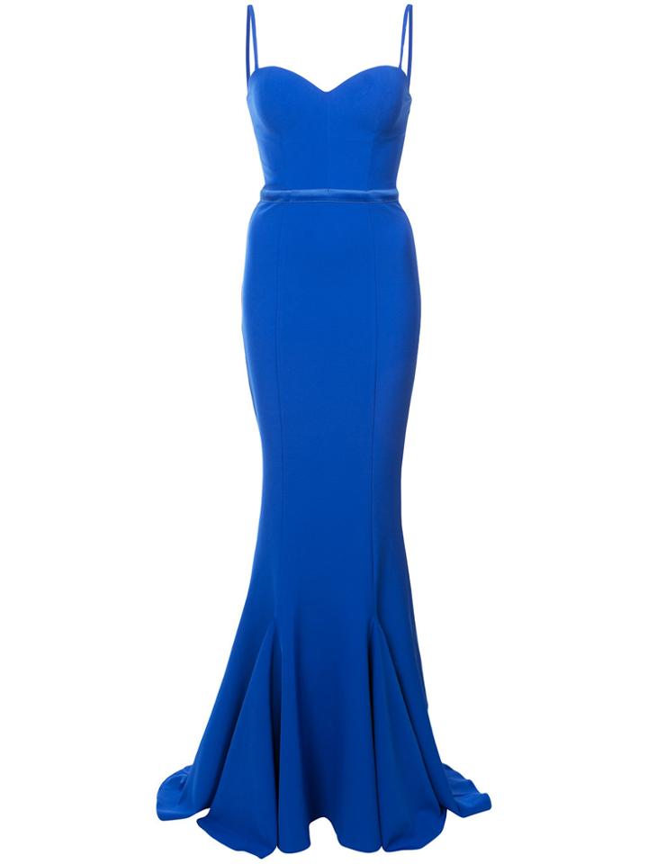 Elle Zeitoune Arianna Gown - Blue