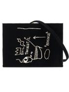 Olympia Le-tan Basquiat Shoulder Bag - Black