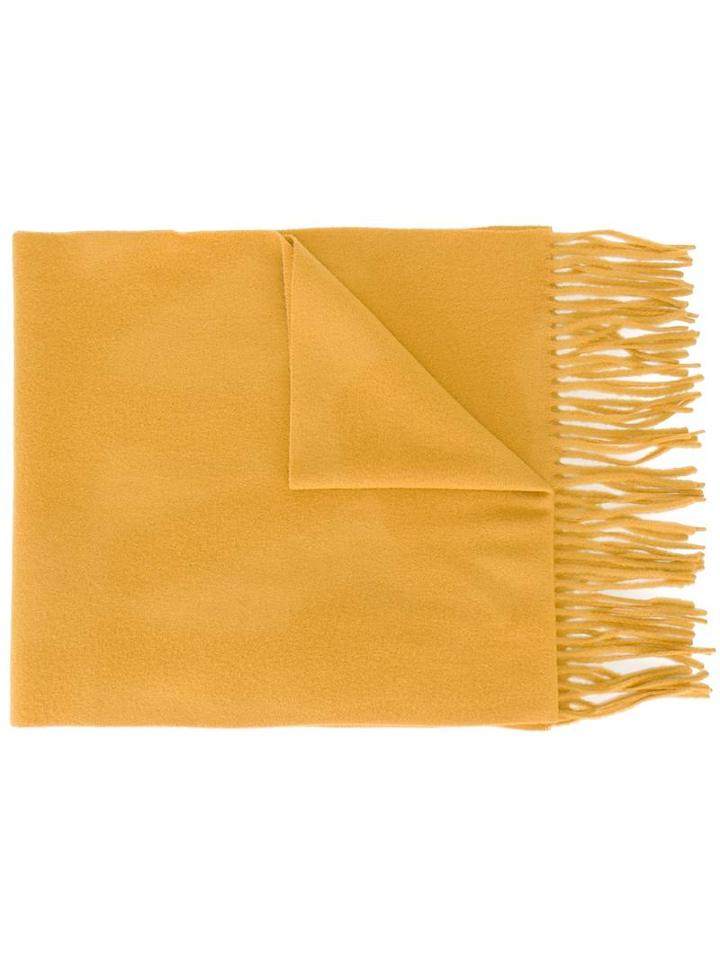 Libertine-libertine 'steady' Scarf, Men's, Yellow/orange, Wool