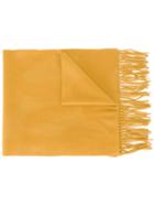 Libertine-libertine 'steady' Scarf, Men's, Yellow/orange, Wool