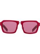 Prada Prada Duple Sunglasses - Red