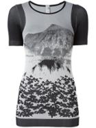 Adidas By Stella Mccartney Run T-shirt, Women's, Size: Xs, Black