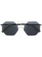 Ill.i Octagonal Frame Sunglasses - Black