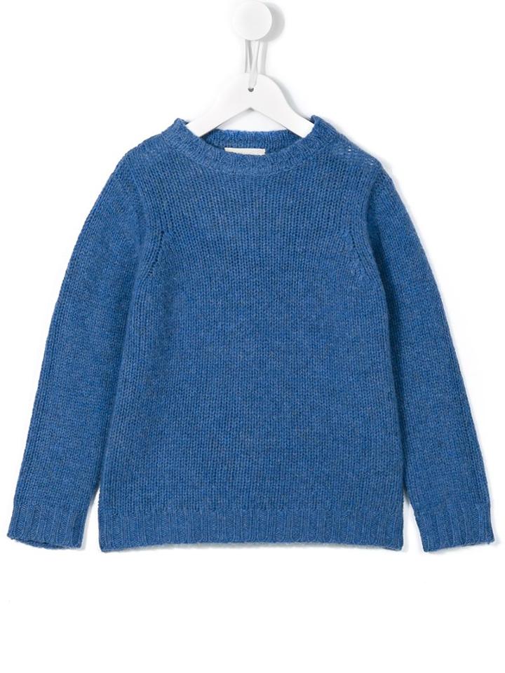 Max & Lola Crew Neck Jumper, Boy's, Size: 12 Yrs, Blue