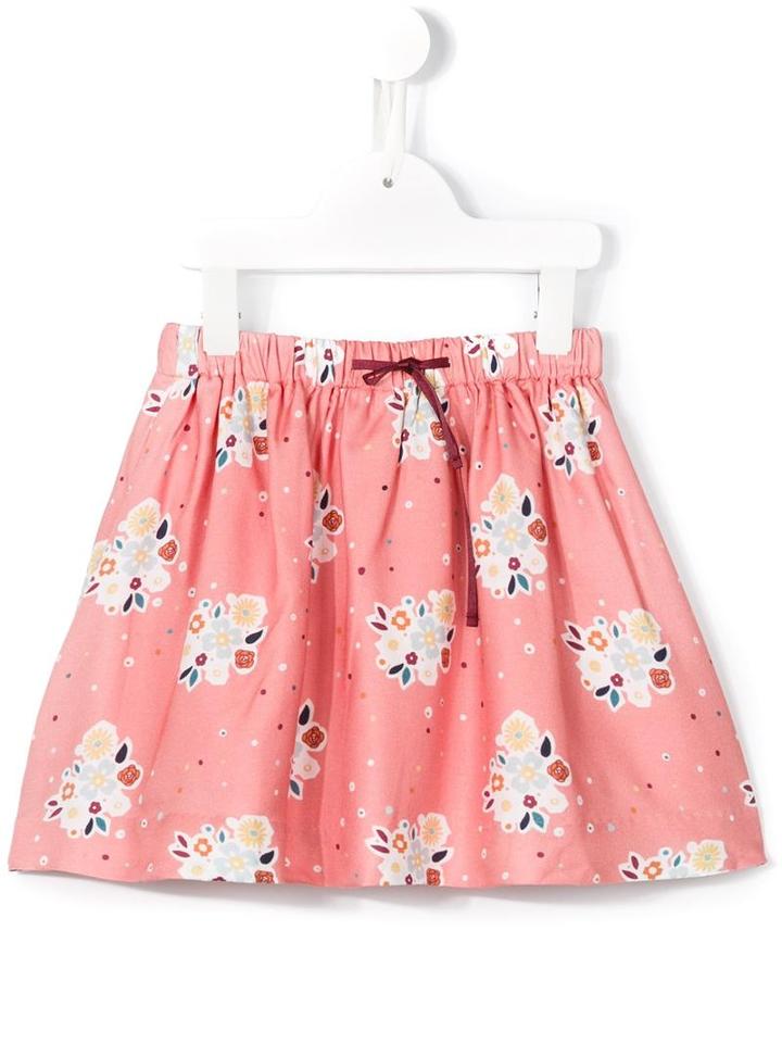 Knot 'jupiter Roses' Skirt, Toddler Girl's, Size: 2 Yrs, Pink/purple