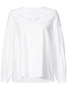 Co Lace-tied Blouse - White
