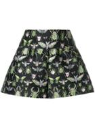 Red Valentino Insect Jacquard Shorts - Black