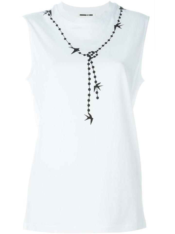 Mcq Alexander Mcqueen Rosary Print Tank Top