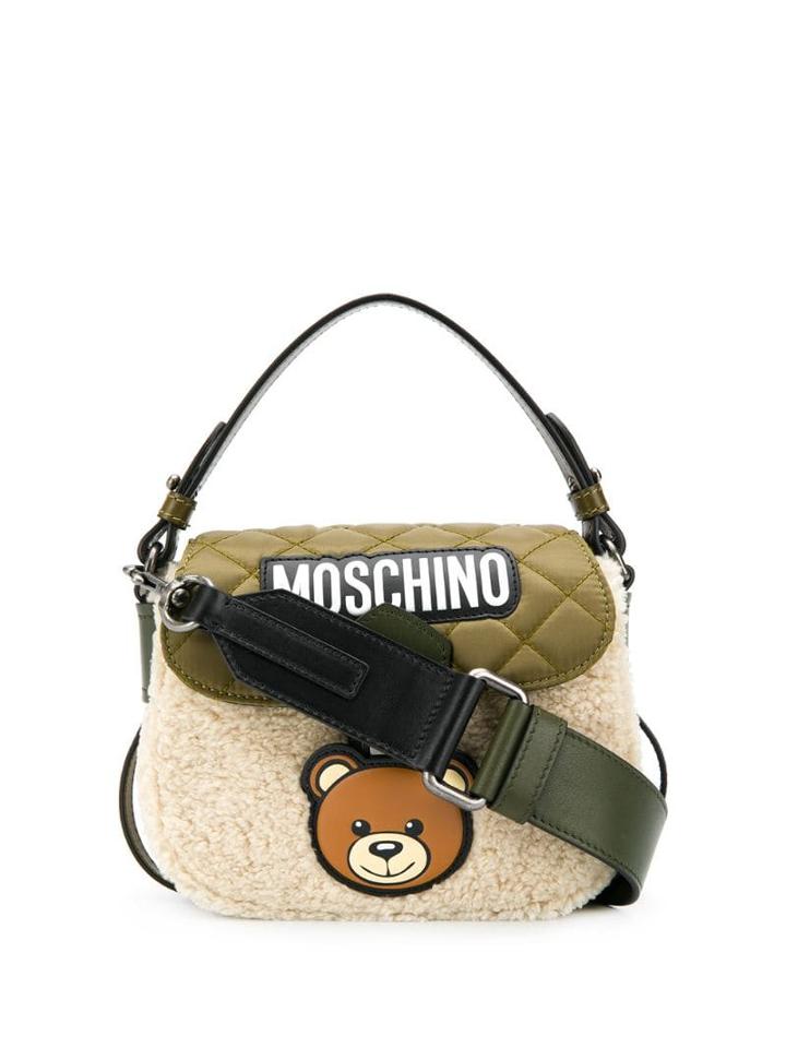 Moschino Teddy Bear Tote Bag - Green