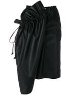 Stella Mccartney Ruched Flared Skirt - Black
