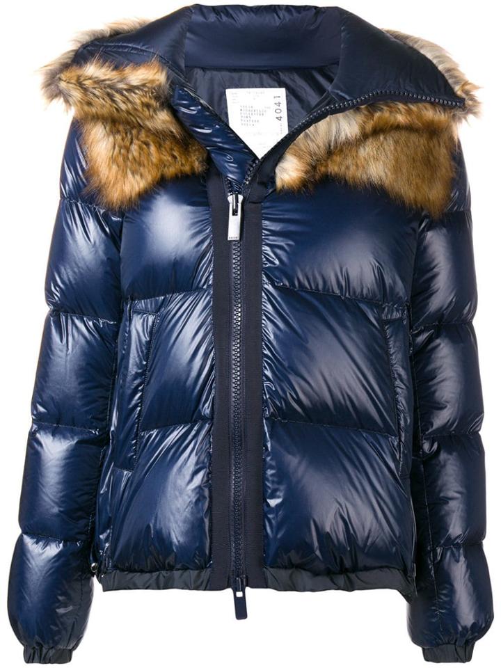 Sacai Padded Oversized Jacket - Blue